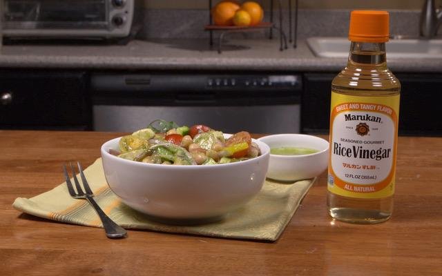 Chickpea Salad with Cilantro Lime Dressing – Nutritious and Delicious!