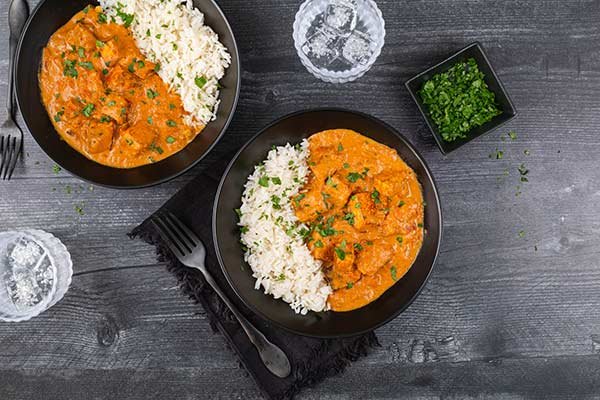 Marukan Paneer Tikka Masala with Seasoned Basmati Rice